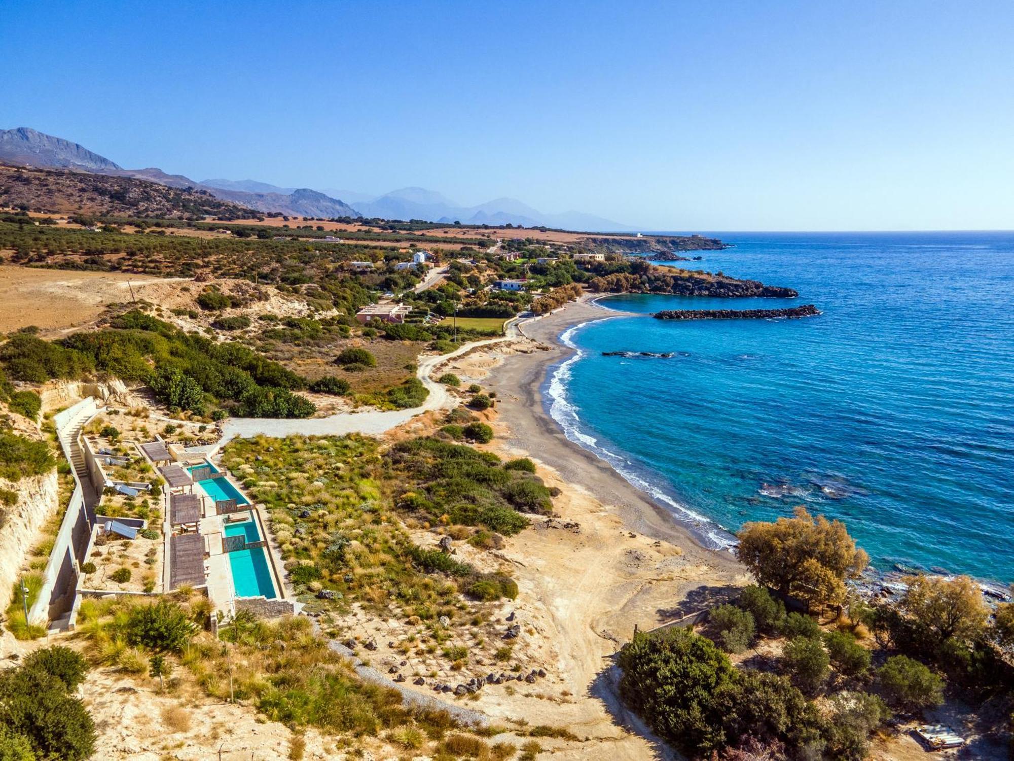 Salvia Luxury Collection Suites Frangokastello Esterno foto