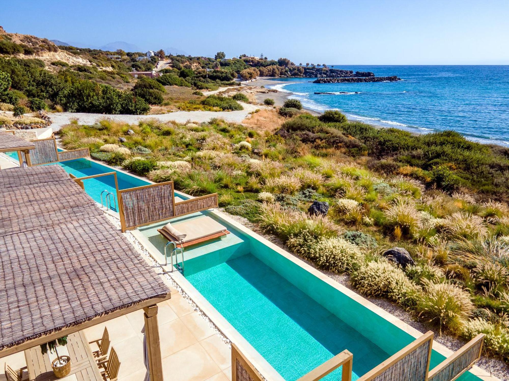 Salvia Luxury Collection Suites Frangokastello Esterno foto